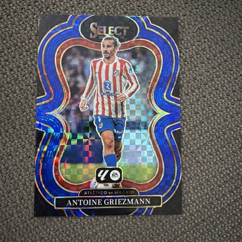 Antoine Griezmann 2025 Panini Select Blue Checker