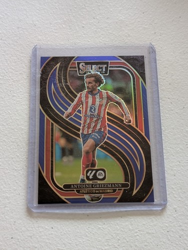 Antoine Griezmann 2024 Panini Select Blue Prizm