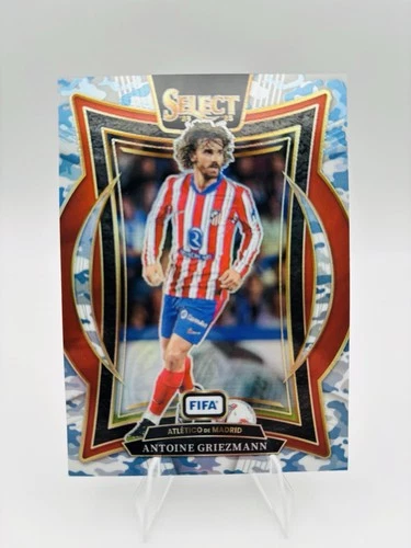 Antoine Griezmann 2024 Panini Select Prizm Winter Camo /30