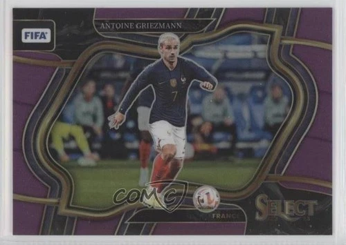 Antoine Griezmann 2023 Panini Select Purple Prizm /75