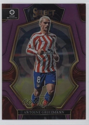 Antoine Griezmann 2022 Panini Select Purple Prizm /75