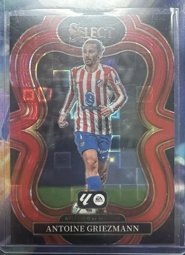 Antoine Griezmann 2025 Panini Select Rojo Pandora Prizm