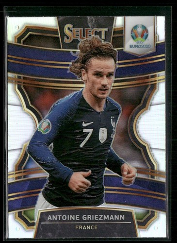 Antoine Griezmann 2020 Panini Select UEFA Euro Silver Prizm