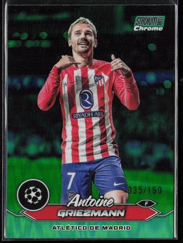Antoine Griezmann 2023 Panini Stadium Club Chrome UEFA Green /150