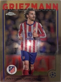 Antoine Griezmann 2024 Topps Chrome UEFA Club Competitions