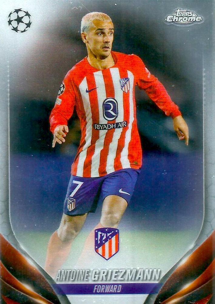 Antoine Griezmann 2023 Topps Chrome UEFA Club Competitions