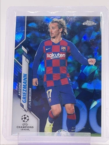 Antoine Griezmann 2019 Topps Chrome UEFA Sapphire