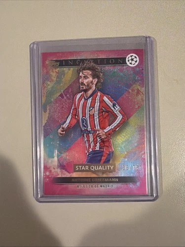 Antoine Griezmann 2024 Topps Inception UCC Pink Foil /75