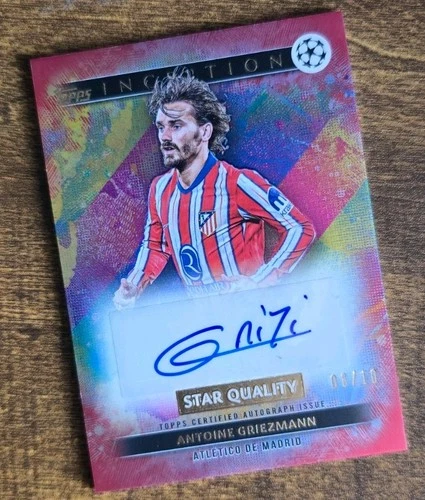 Antoine Griezmann 2024 Topps Inception UCC Red Foil /10