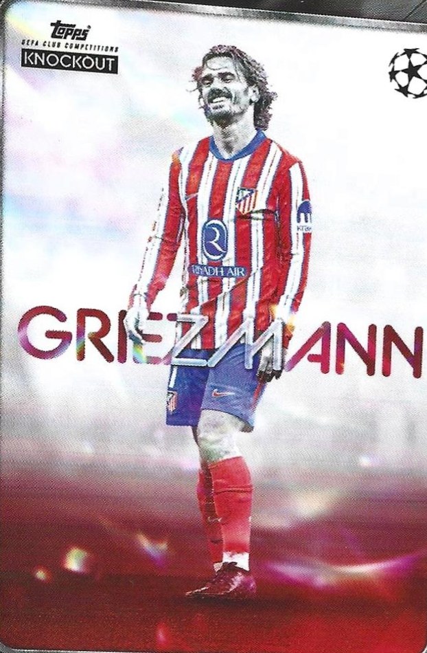 Antoine Griezmann 2024 Topps Knockout UEFA Club Competitions