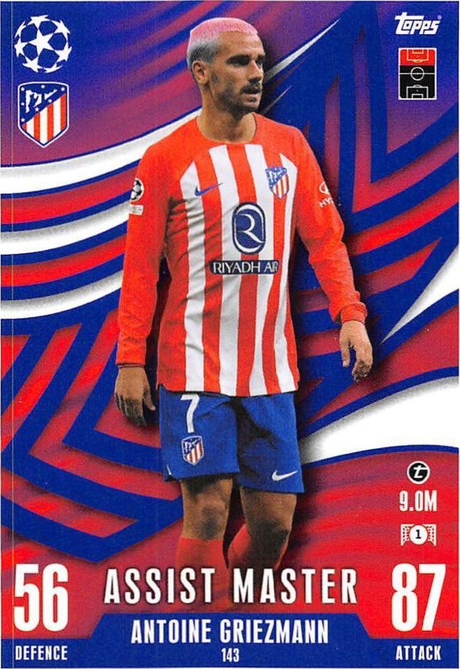 Antoine Griezmann 2023 Topps Match Attax UEFA Club Competitions Extra