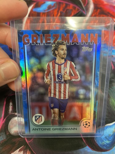 Antoine Griezmann 2025 Topps UCC Blue Refractor /125