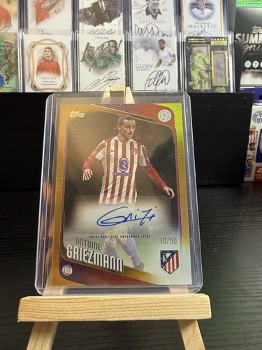 Antoine Griezmann 2025 Topps UCC Flagship Gold /50