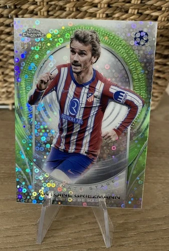 Antoine Griezmann 2024 Topps UCC Flagship Green /199