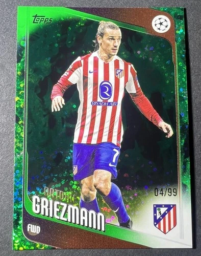 Antoine Griezmann 2025 Topps UCC Green /99