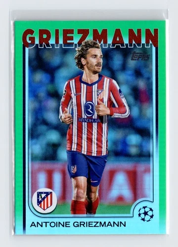 Antoine Griezmann 2024 Topps UEFA Champions League Chrome Green /99