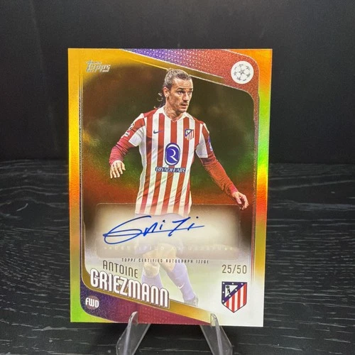 Antoine Griezmann 2025 Topps UEFA Club Competitions Gold /50