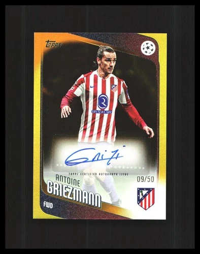 Antoine Griezmann 2025 Panini UEFA Club Competitions Gold /50