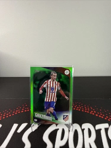 Antoine Griezmann 2025 Topps UEFA Club Competitions Green /99