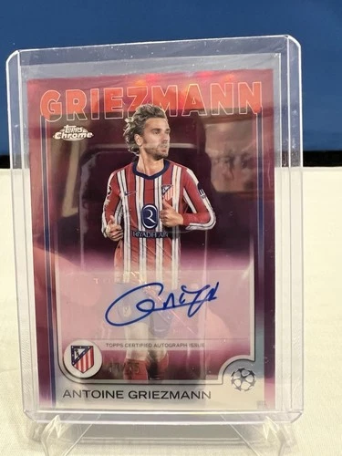Antoine Griezmann 2024 Topps UEFA Club Competitions Magenta Lava /75