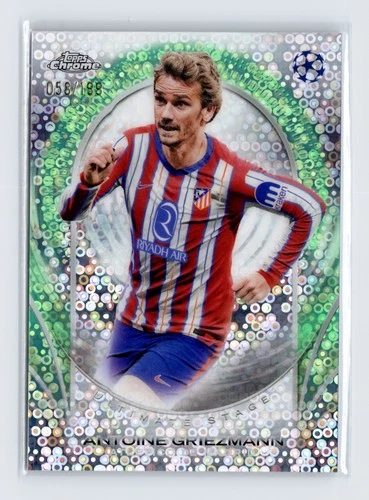 Antoine Griezmann 2024 Topps UEFA Green /199