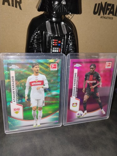 Anton Karazor / Jeremie Frimpong 2023 Topps Chrome Bundesliga /275, /399