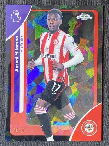 Antoní Milambo 2025 Topps Chrome Black Sapphire /10