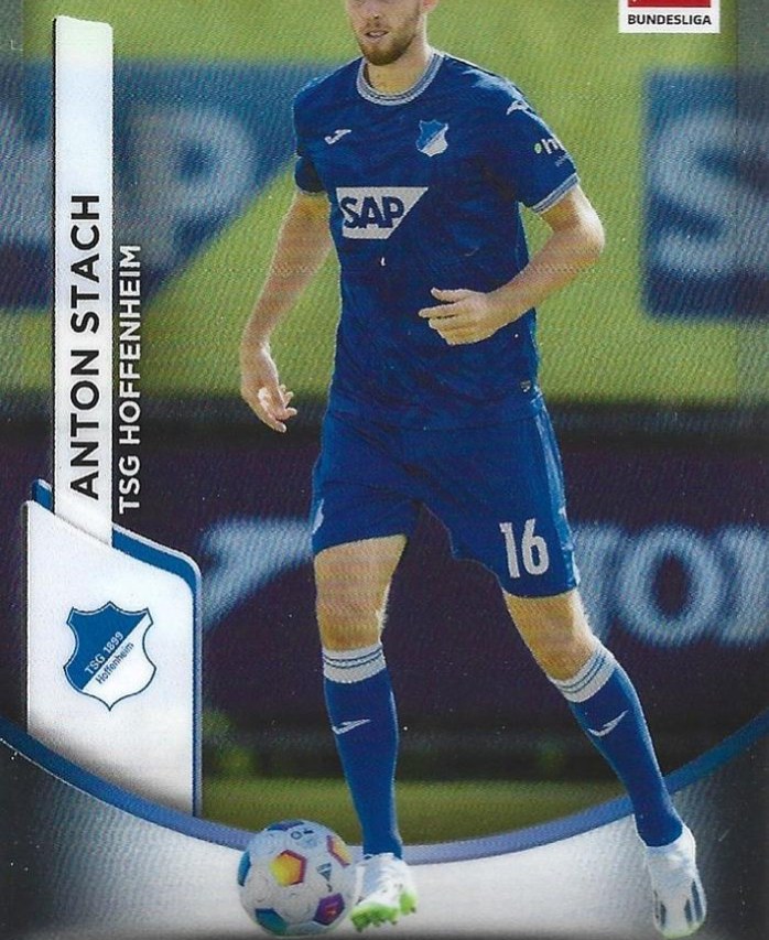 Anton Stach 2023 Topps Chrome Bundesliga