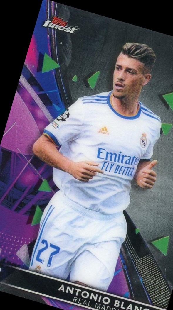 Antonio Blanco 2021 Topps Finest UEFA 96