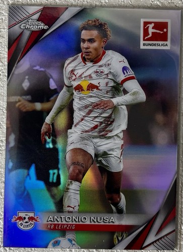 Antonio Nusa 2024 Topps Bundesliga Cromo Refractor