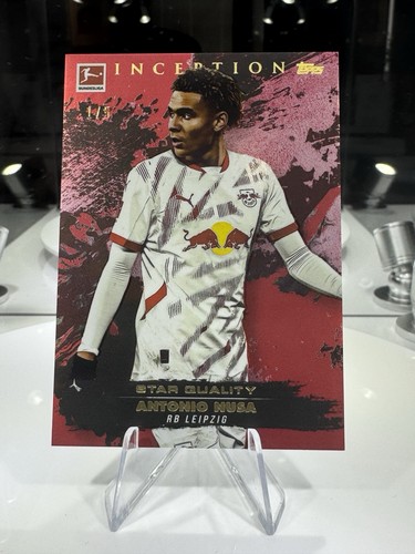 Antonio Nusa 2025 Topps Bundesliga Inception Rosso /5