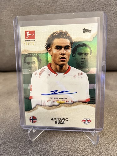 Antonio Nusa 2024 Topps Bundesliga International Stars /25