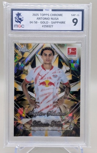 Antonio Nusa 2024 Topps Bundesliga Sapphire /50