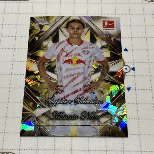 Antonio Nusa 2024 Topps Bundesliga Sapphire /75
