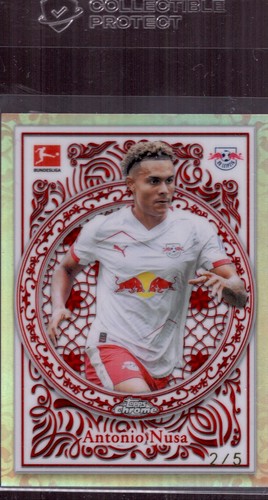 Antonio Nusa 2025 Topps Chrome /5