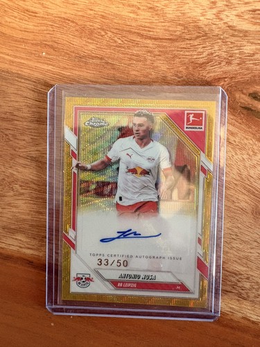 Antonio Nusa 2025 Topps Chrome /50