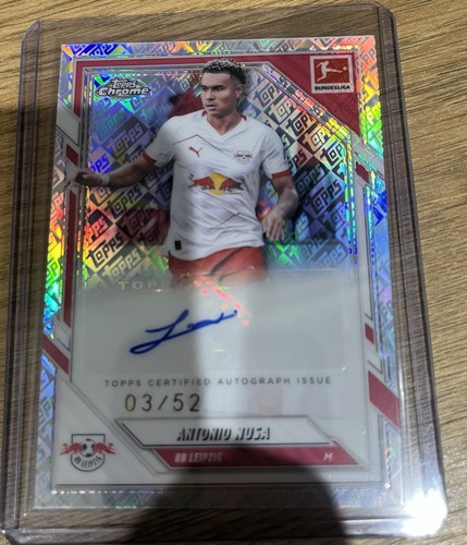 Antonio Nusa 2025 Topps Chrome /52