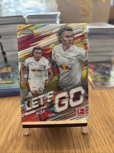 Antonio Nusa 2025 Topps Chrome Bundesliga