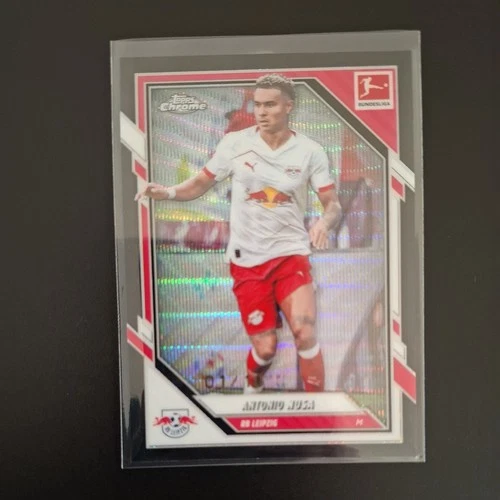 Antonio Nusa 2025 Topps Chrome Bundesliga Black Wave /10