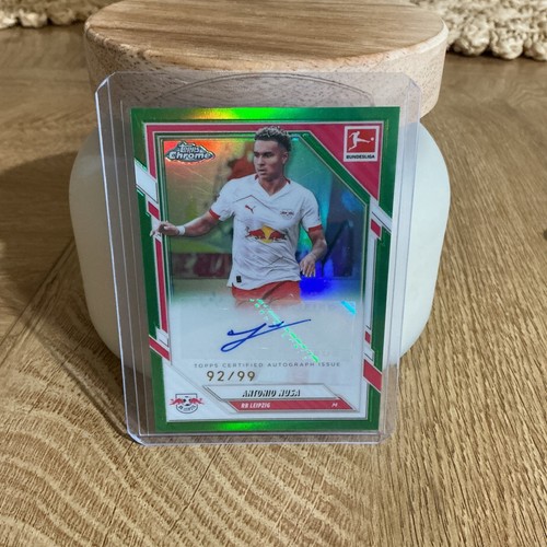 Antonio Nusa 2025 Topps Chrome Bundesliga Green /99
