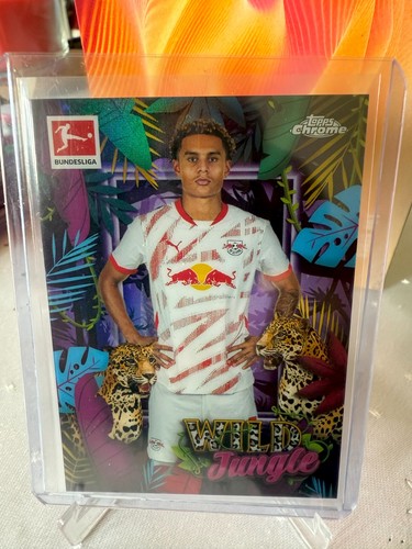 Antonio Nusa 2024 Topps Chrome Bundesliga Leopard