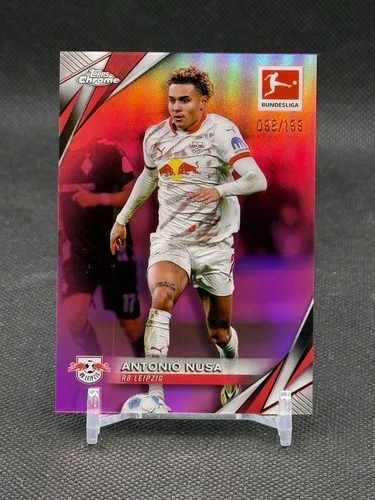 Antonio Nusa 2024 Topps Chrome Bundesliga Pink /199