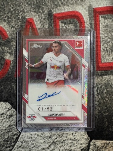 Antonio Nusa 2025 Topps Chrome Bundesliga ToppsFractor /52