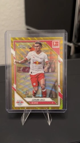 Antonio Nusa 2025 Topps Chrome Gold Wave /50