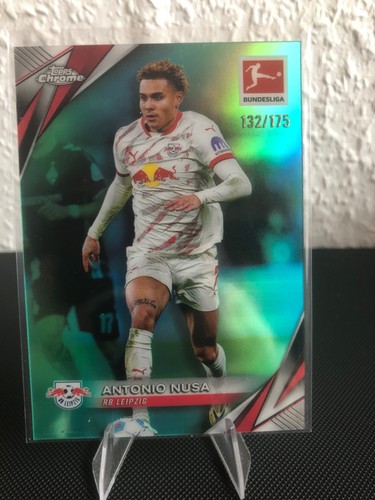 Antonio Nusa 2024 Topps Chrome Green /175