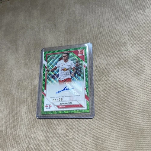 Antonio Nusa 2025 Topps Chrome Green Wave /99