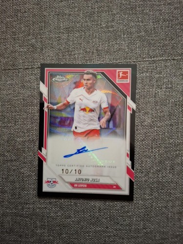 Antonio Nusa 2025 Topps Chrome Noir /10