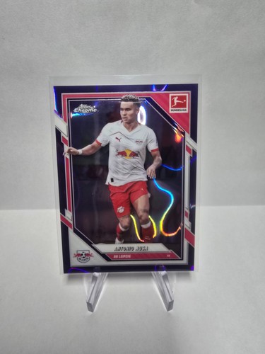 Antonio Nusa 2025 Topps Chrome Purple Lava /75