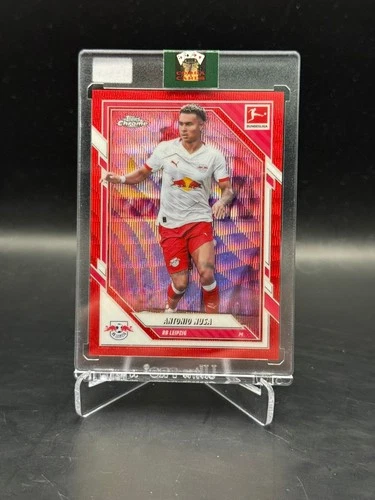 Antonio Nusa 2025 Topps Chrome Red Wave /5