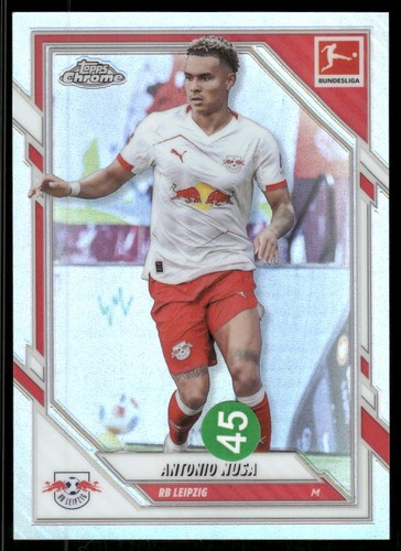 Antonio Nusa 2025 Topps Chrome Refractor